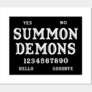 Ouija Board Summon Demons Posters and Art